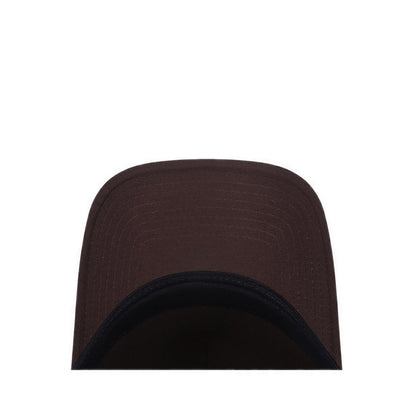 9Fortyaf Damage Metal Badge New York Yankees Men's Caps - Walnut