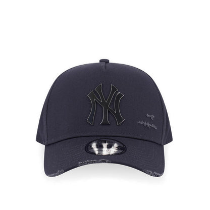 9Fortyaf Damage Metal Badge New York Yankees Men's Caps - Graphite