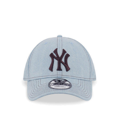 9Forty Washed New York Yankees Men's Caps - Light Denim Blue