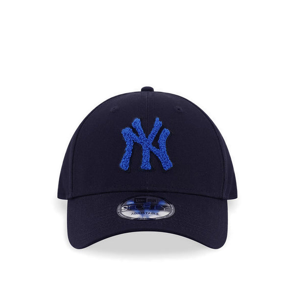 9Forty Chenille Logo New York Yankees Men's Caps - Navy