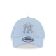 9Forty Chenille Logo New York Yankees Men's Caps - Glacial Blue