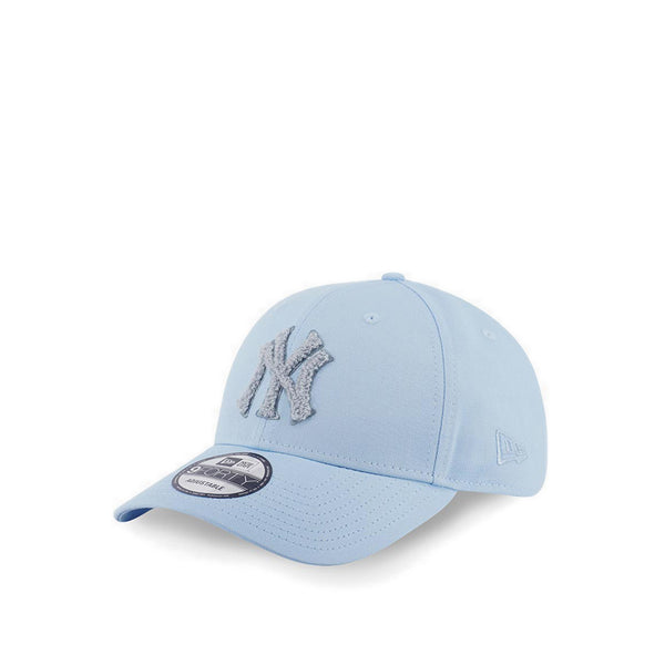 9Forty Chenille Logo New York Yankees Men's Caps - Glacial Blue