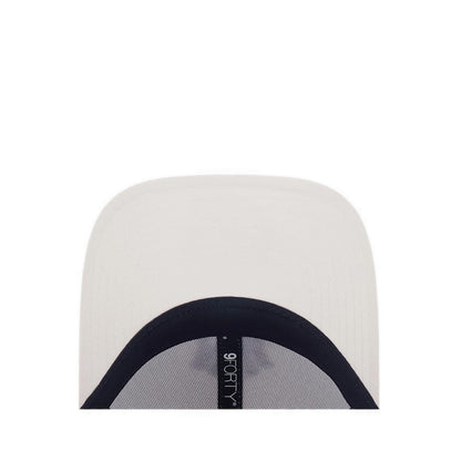 9Forty Chenille Logo New York Yankees Men's Caps - Chrome White