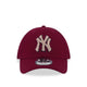 9Forty Chenille Logo New York Yankees Men's Caps - Cardinal