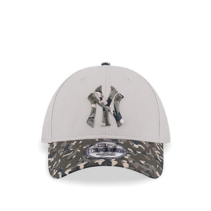 9Forty Camo New York Yankees Men's Caps - Stone