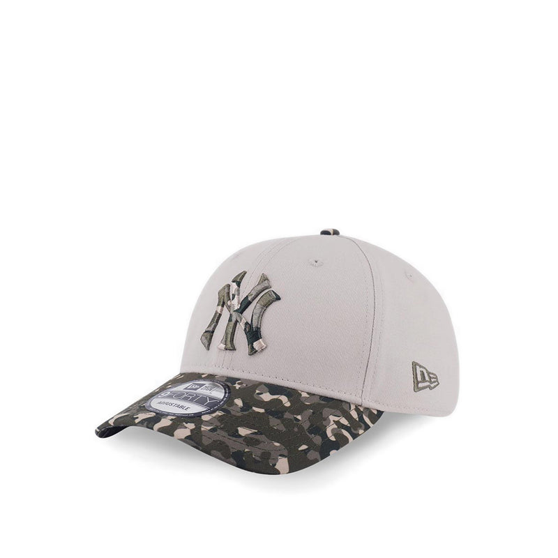 9Forty Camo New York Yankees Men's Caps - Stone