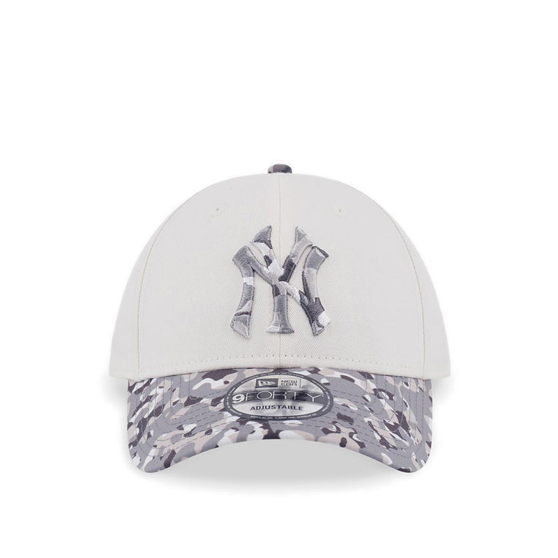 9Forty Camo New York Yankees Men's Caps - Chrome White
