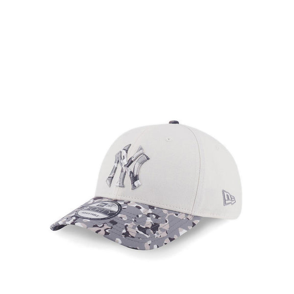 9Forty Camo New York Yankees Men's Caps - Chrome White