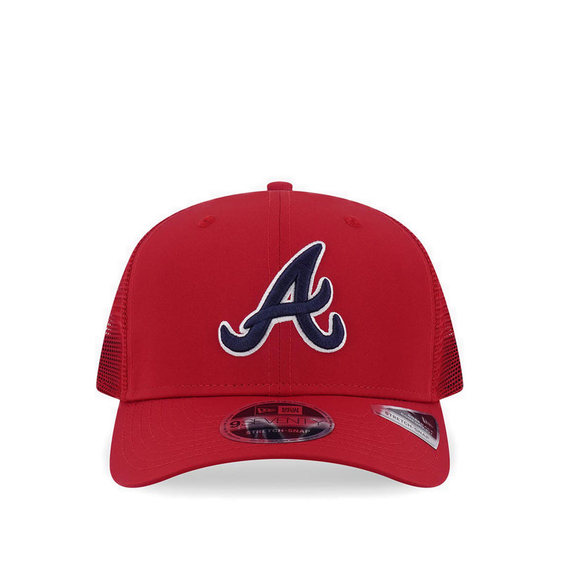 9SEVENTY Trucker Pack Atlanta Braves Men's Caps - Scarlet