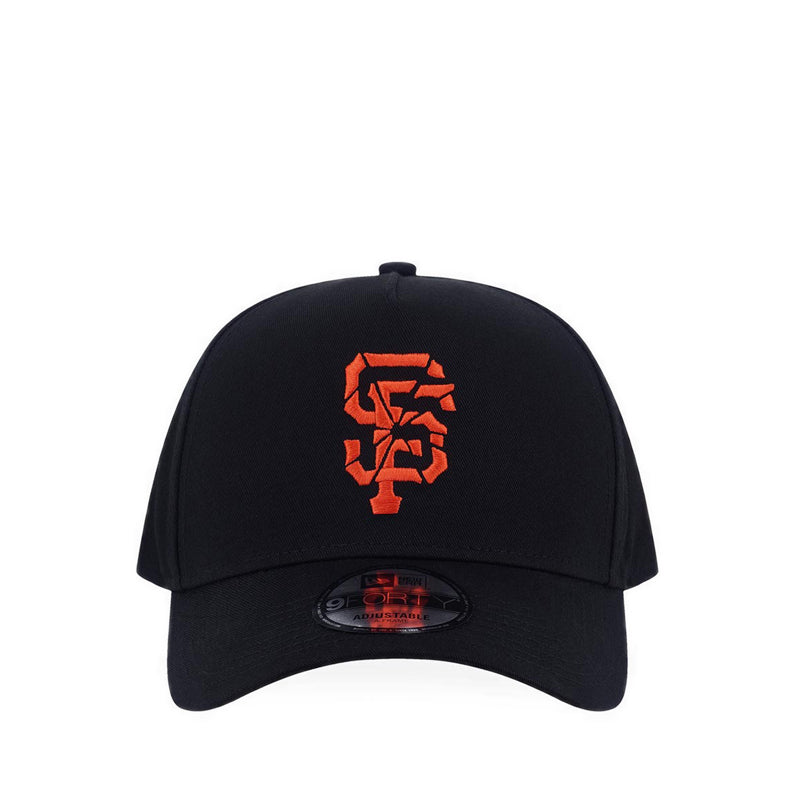9FORTY A-Frame Shattered Lg San Francisco Giants Men's Caps - Black