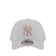 9FORTY A-Frame Shattered Lg New York Yankees Men's Caps - Vintage Stone