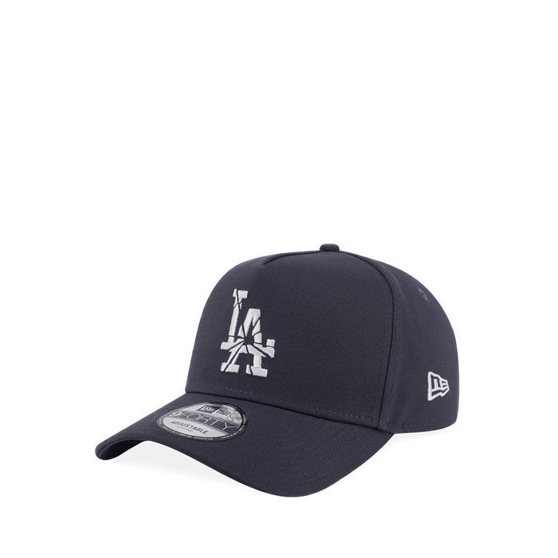 9FORTY A-Frame Shattered Lg Los Angeles Dodgers Men's Caps - Graphite