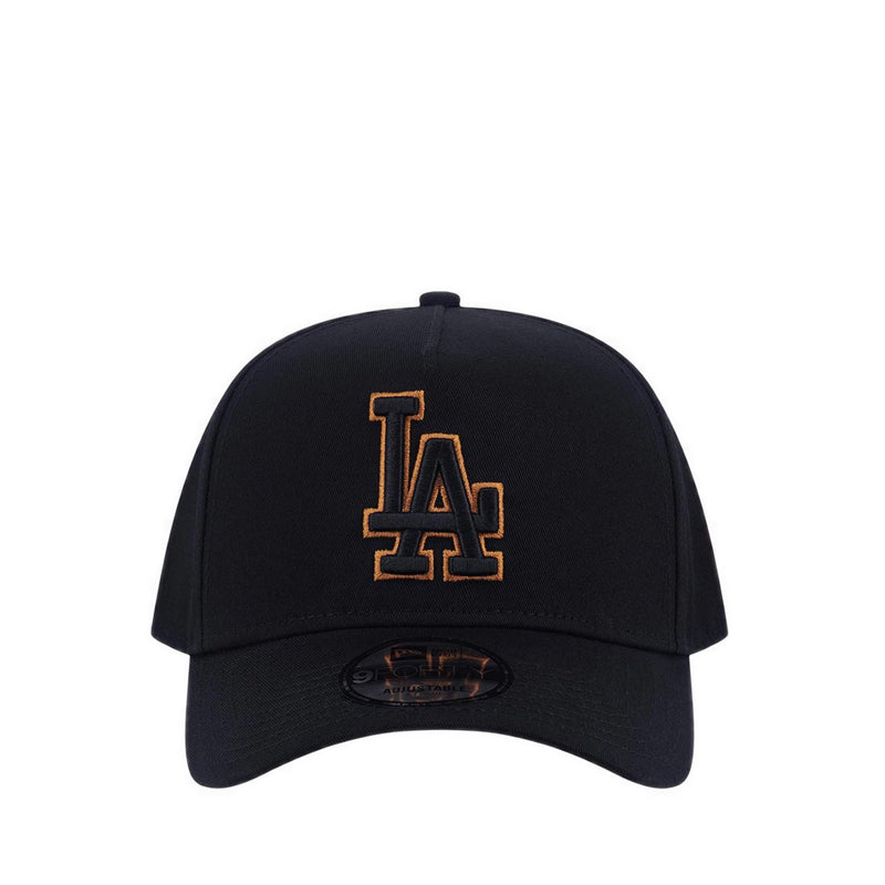 9FORTYAf Outline Lg Los Angeles Dodgers Men's Caps - Black