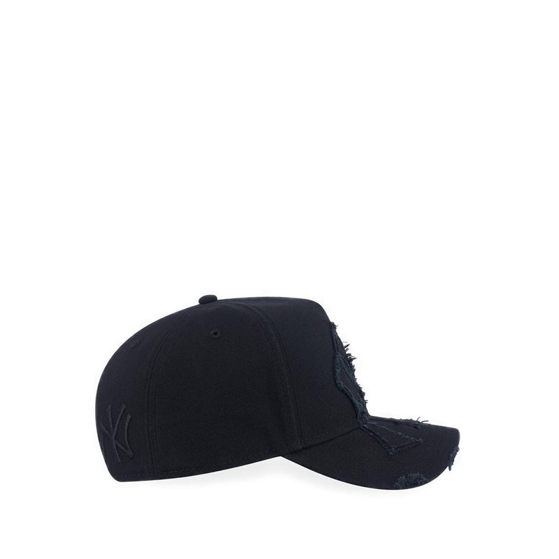 9FORTYAF Distress Mlb New York Yankees Men's Caps - Black