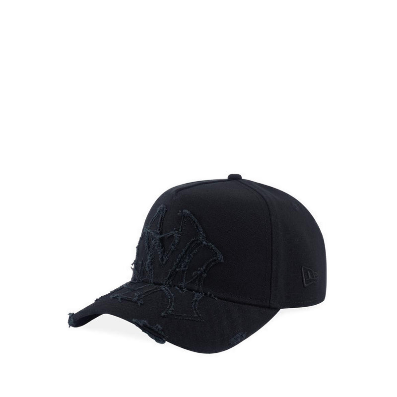9FORTYAF Distress Mlb New York Yankees Men's Caps - Black