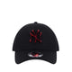 9FORTY Metallic Logo New York Yankees Men's Caps - Black