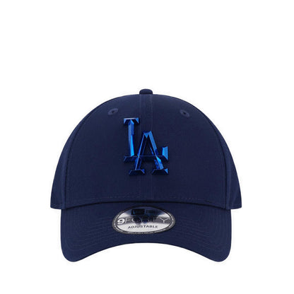 9FORTY Metallic Logo Los Angeles Dodgers Men's Caps - Oceanside Blue