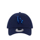 9FORTY Metallic Logo Los Angeles Dodgers Men's Caps - Oceanside Blue