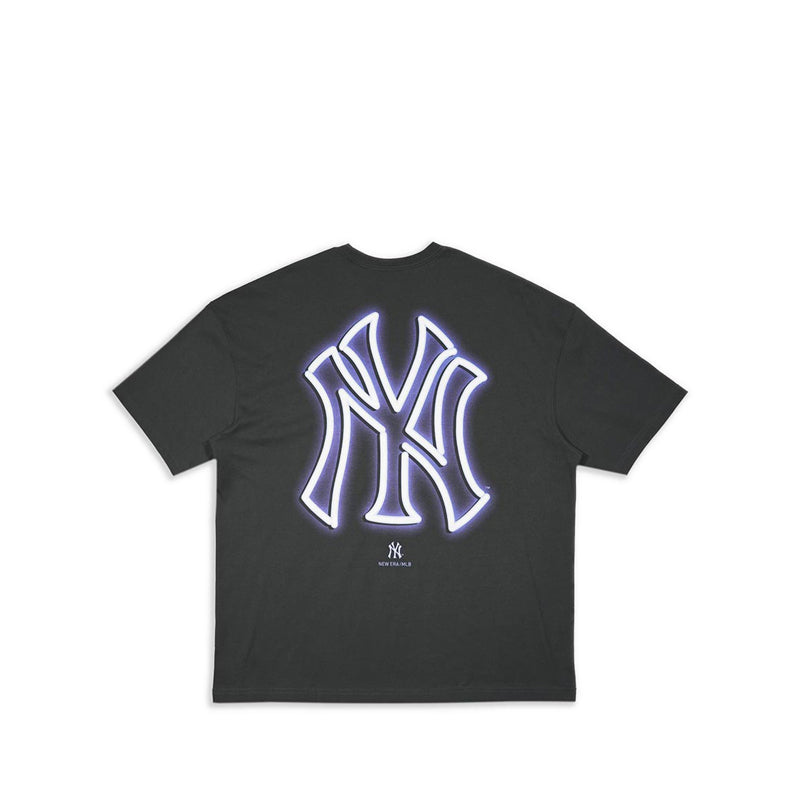Ss Tee Assorted Graphic New York Yankees Men's T-Shirt - Steel Clouds