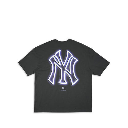 Ss Tee Assorted Graphic New York Yankees Men's T-Shirt - Steel Clouds