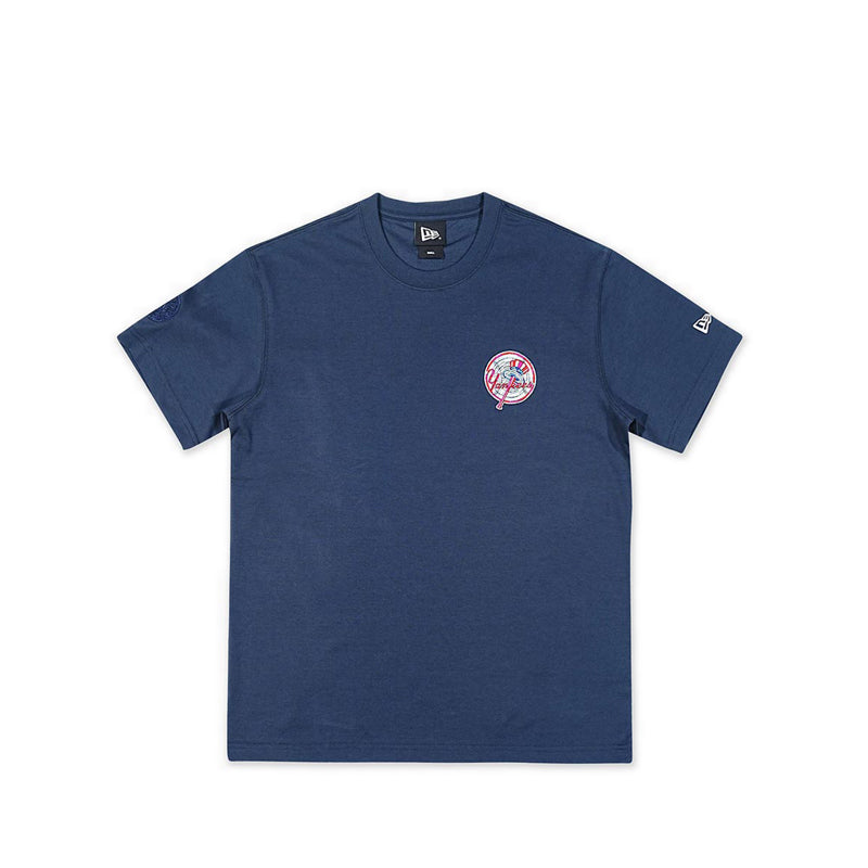 Ss Tee 59FIFTYPk Stained Glass New York Yankeesco Men's T-Shirt - Navy