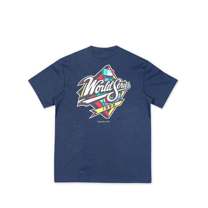Ss Tee 59FIFTYPk Stained Glass New York Yankeesco Men's T-Shirt - Navy
