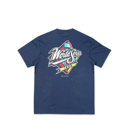 Ss Tee 59FIFTYPk Stained Glass New York Yankeesco Men's T-Shirt - Navy