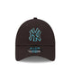 9FORTY Neon Outline New York Yankees Men's Caps - Black