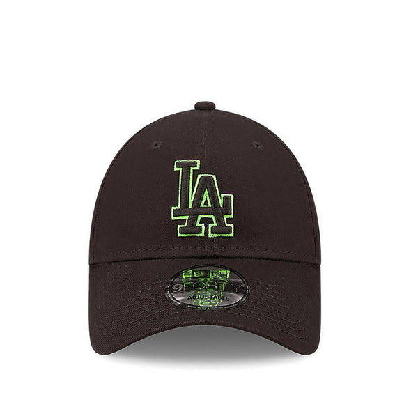 9FORTY Neon Outline Los Angeles Dodgers Men's Caps - Black