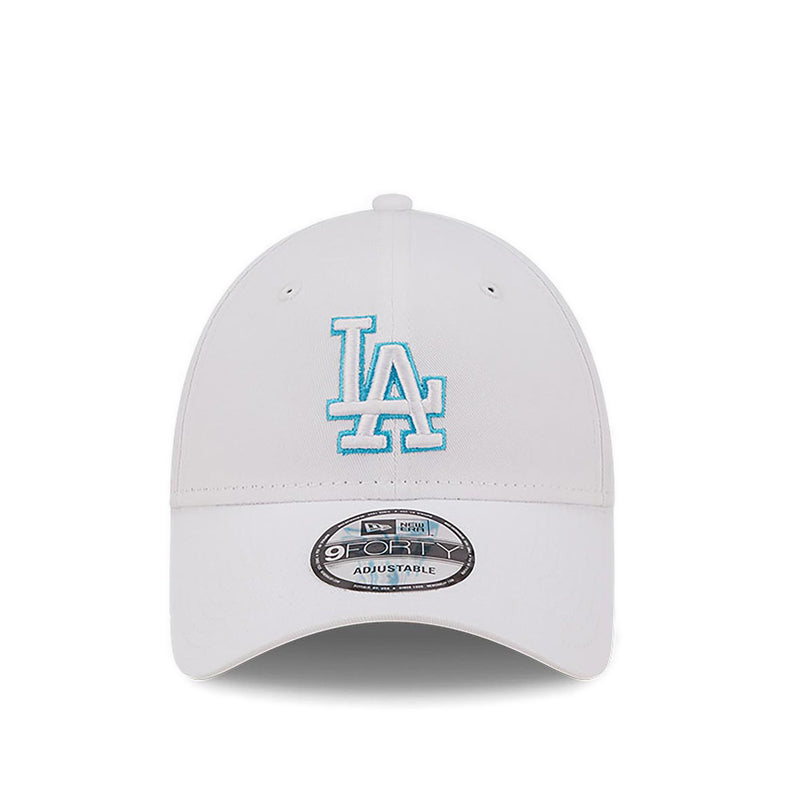9FORTY Neon Outline New York Yankees Men's Caps - Optic White