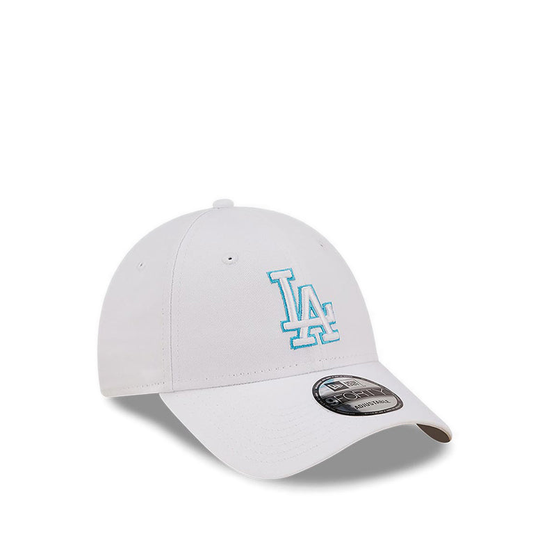 9FORTY Neon Outline New York Yankees Men's Caps - Optic White