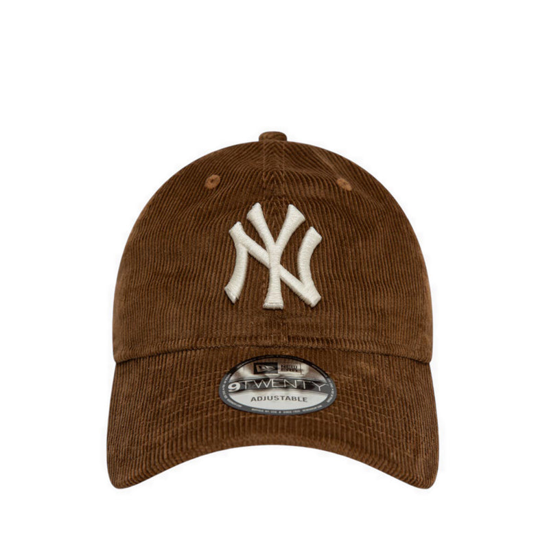 9TWENTY Premium Cord New York Yankees Men's Caps - Walnut