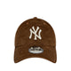9TWENTY Premium Cord New York Yankees Men's Caps - Walnut
