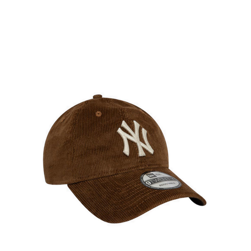 9TWENTY Premium Cord New York Yankees Men's Caps - Walnut