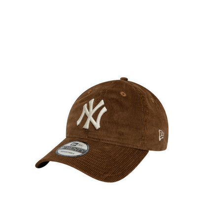 9TWENTY Premium Cord New York Yankees Men's Caps - Walnut