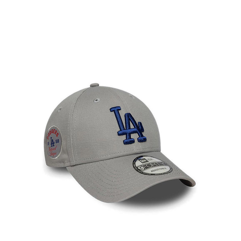 9FORTY MLB Side Patch Los Angeles Dodgers Men's Caps - Gray