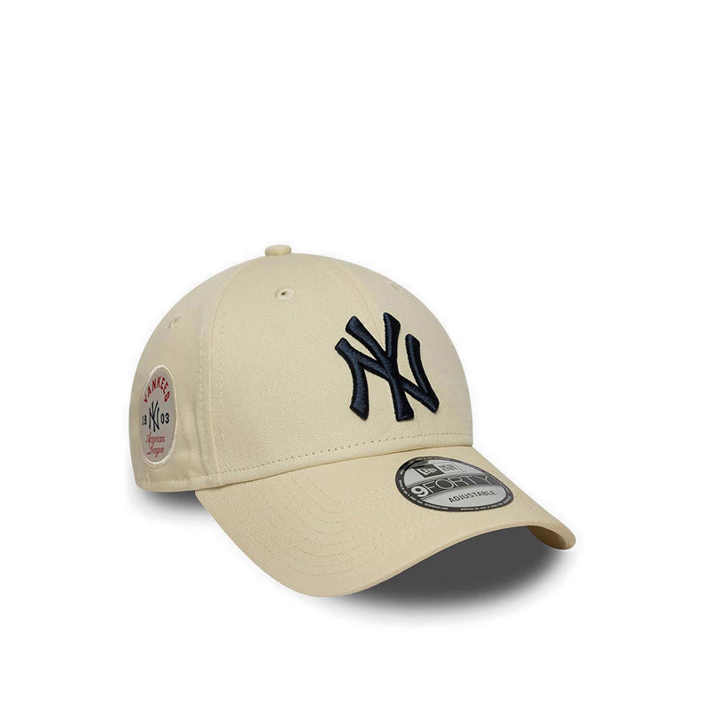9FORTY MLB Side Patch New York Yankees Men's Caps - Light Cream