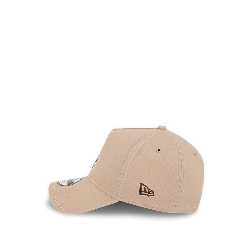 9FORTYAf Visor Distress Los Angeles Dodgers Men's Caps - Camel