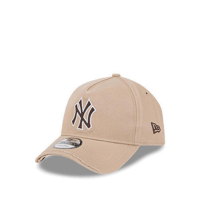 9FORTYAf Visor Distress New York Yankees Men's Caps - Camel