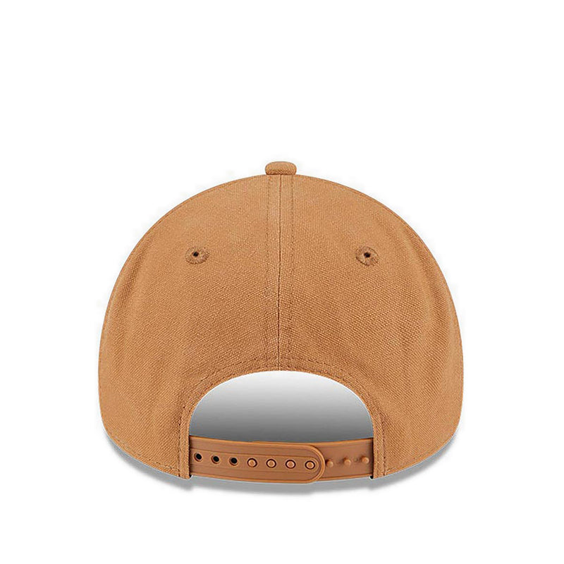 9FORTY A-Frame Washed Canvas Bronze Los Angeles Dodgers Unisex Caps - Light Bronze