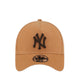 9FORTY A-Frame Washed Canvas Bronze New York Yankees Unisex Caps - Light Bronze