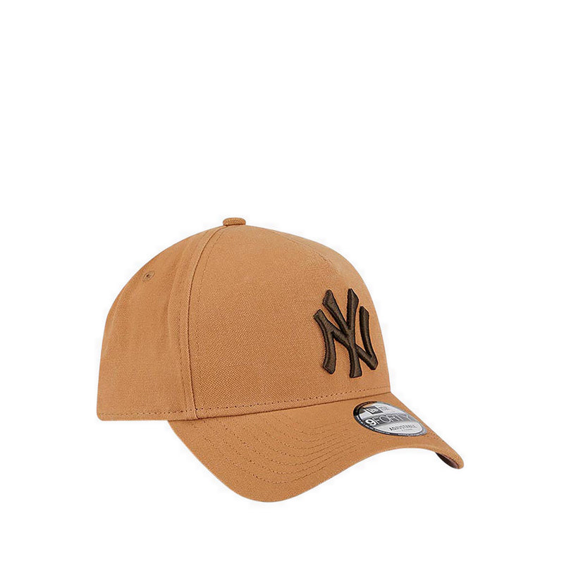 9FORTY A-Frame Washed Canvas Bronze New York Yankees Unisex Caps - Light Bronze