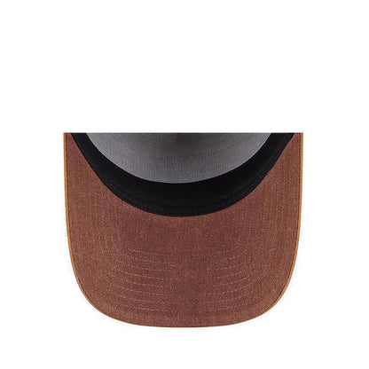 9FORTY A-Frame Washed Canvas Bronze New York Yankees Unisex Caps - Light Bronze