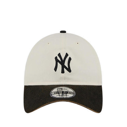 9TWENTY TwoTone Snow Wash New York Yankees Men's Caps - Stone