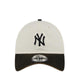 9TWENTY TwoTone Snow Wash New York Yankees Men's Caps - Stone