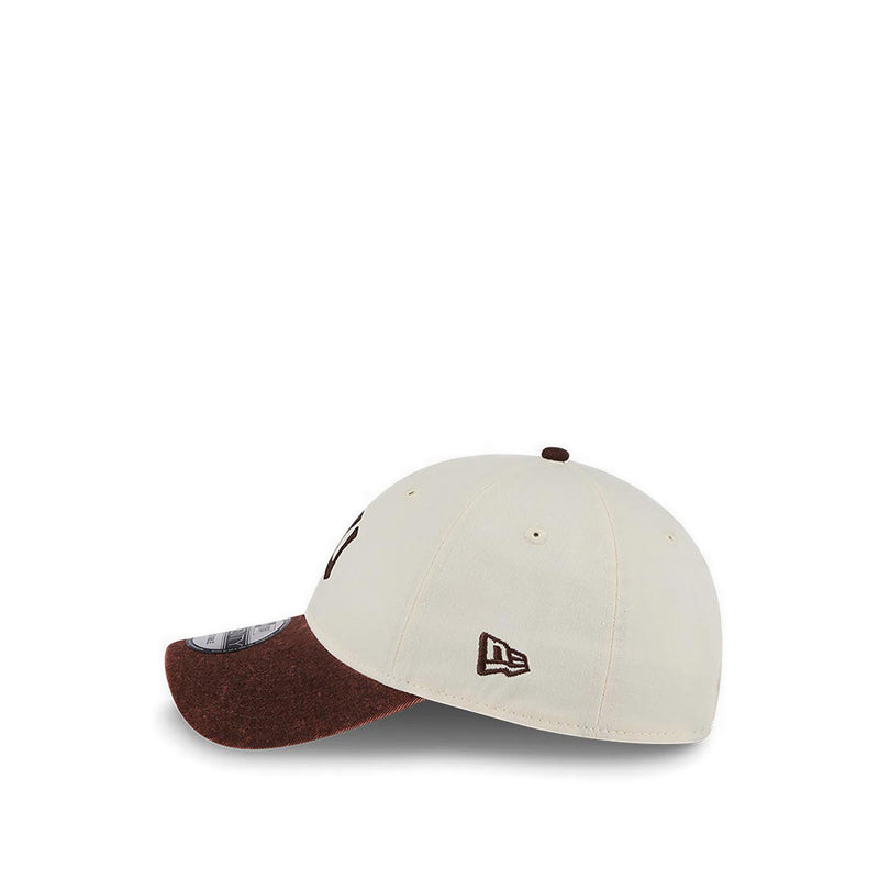 9TWENTY TwoTone Snow Wash New York Yankees Men's Caps - Stone