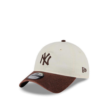 9TWENTY TwoTone Snow Wash New York Yankees Men's Caps - Stone
