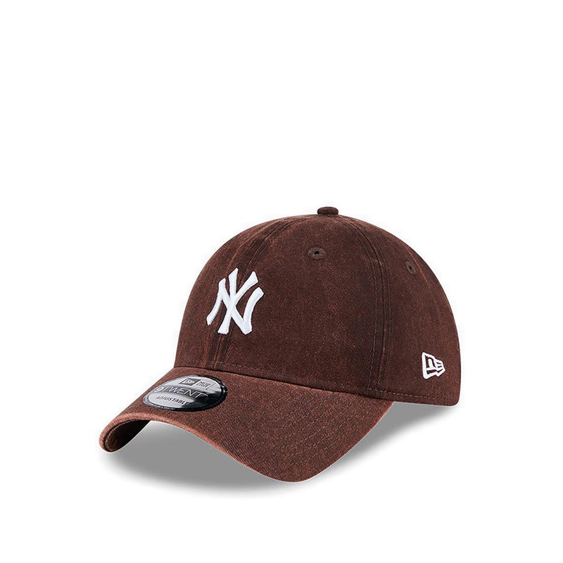 9Twenty Snow Wash New York Yankees Men's Caps - Burnt Wood