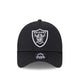 9Fortyaf Basketball Mesh Las Vegas Raiders Men's Caps - Black