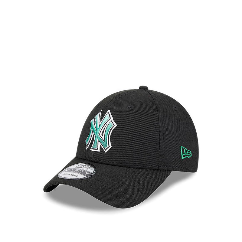 9Fortysnap Emerald Blend Repreve New York Yankees Men's Caps - Black
